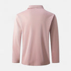 Ferandi Mode | Polo Homme Boutonné Manches Longues Automne