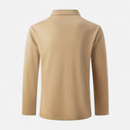 Ferandi Mode | Polo Homme Boutonné Manches Longues Automne