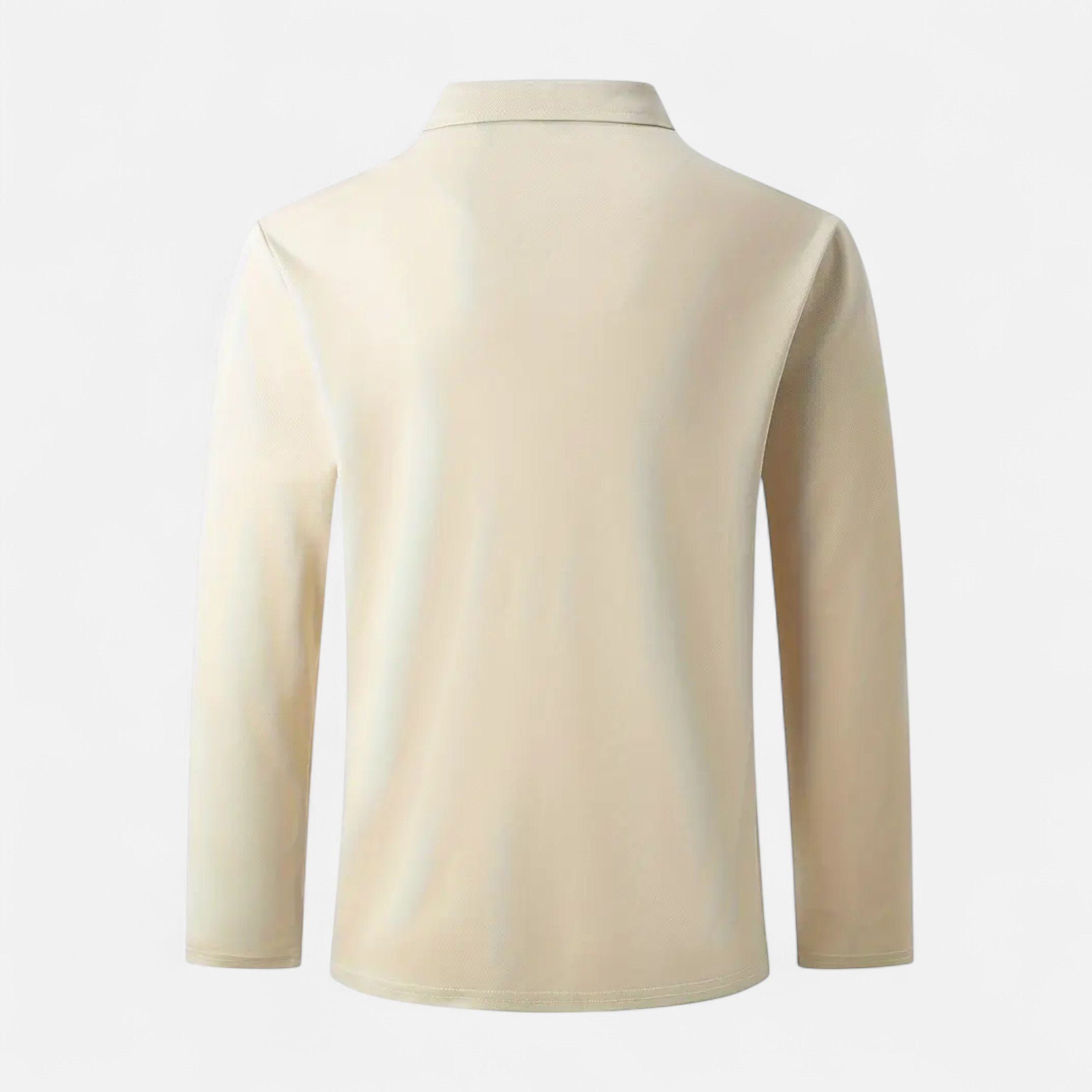 Ferandi Mode | Polo Homme Boutonné Manches Longues Automne