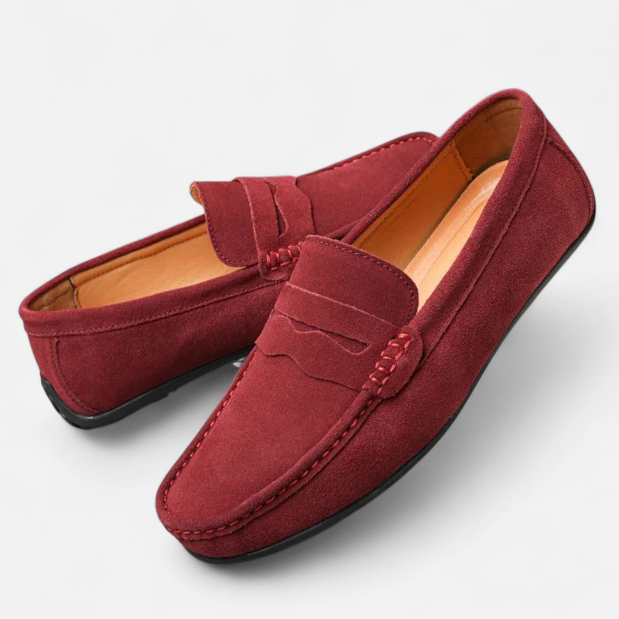Ferandi Mode | Moccassins Hommes en Daim