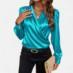 Ferandi Mode | Blouse Col Plissé Élégante