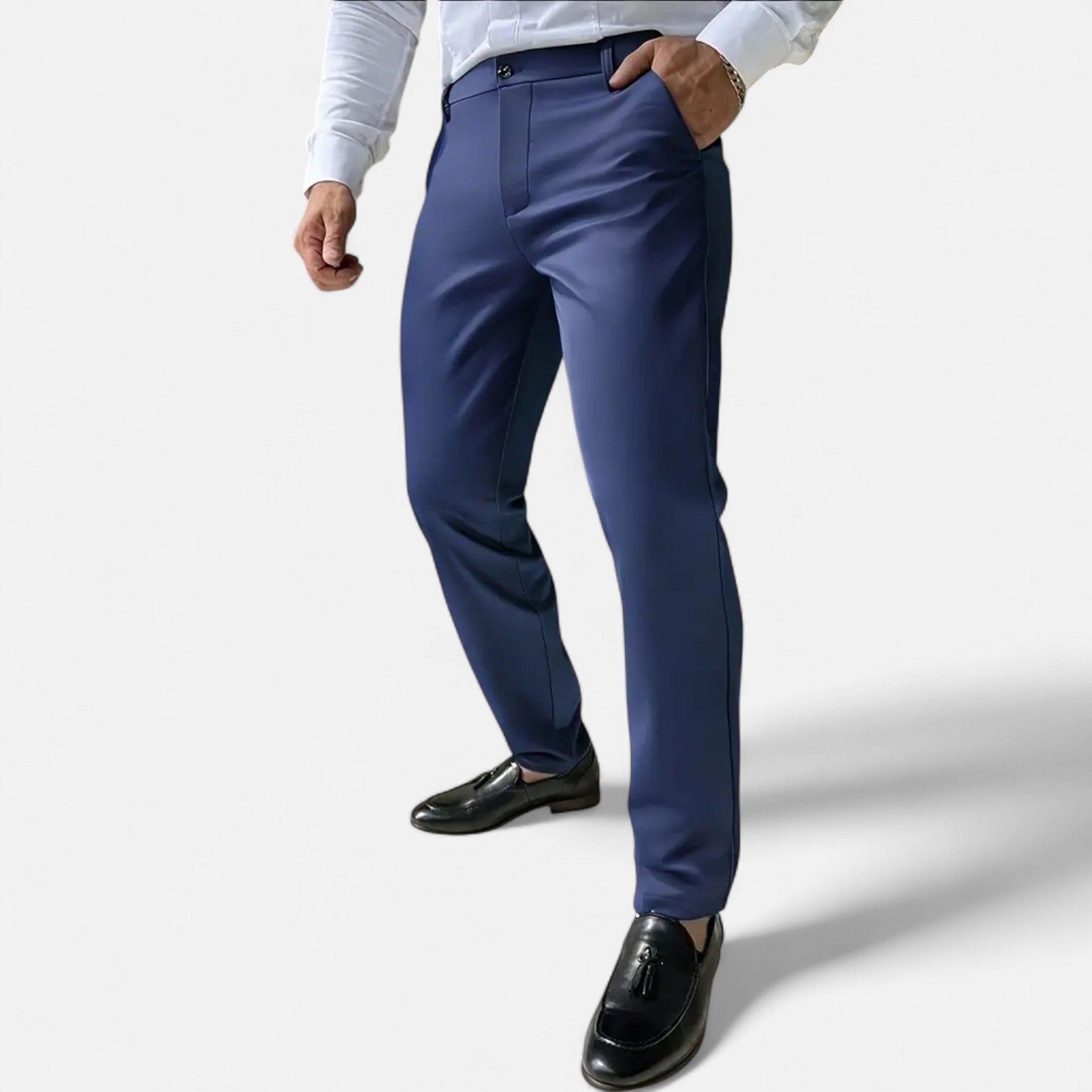 Ferandi Mode | Pantalon Homme Business Casual Confort Élégant
