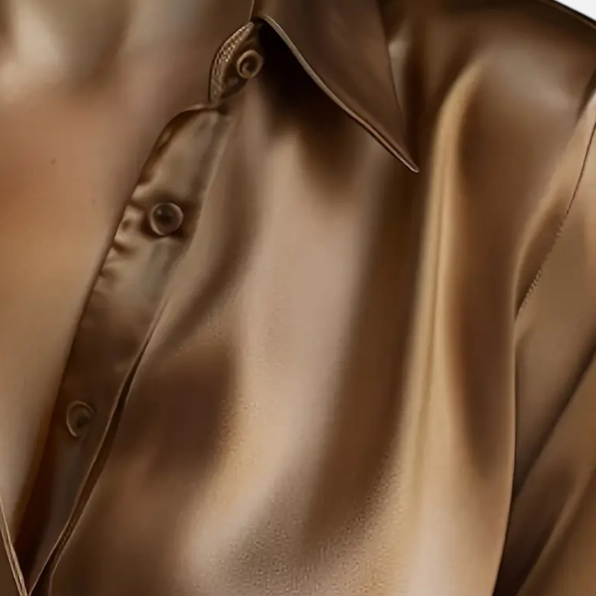 Ferandi Mode | Blouse en Satin Manches Longues