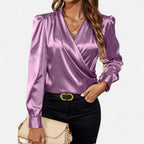 Ferandi Mode | Blouse Col Plissé Élégante