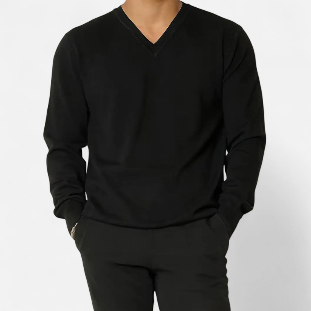 Ferandi Mode | Pull Homme Col V Maille Automne-Hiver